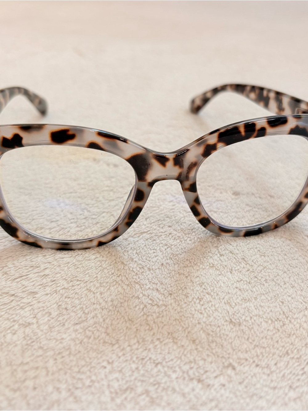 J. Crew Tortoiseshell Cat-Eye Blue Light Glasses OS - Picture 4 of 8
